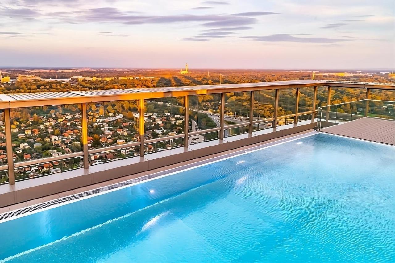 Mca Triiiple I Rooftop Pool I Free Parking I Netflix Vienna Esterno foto